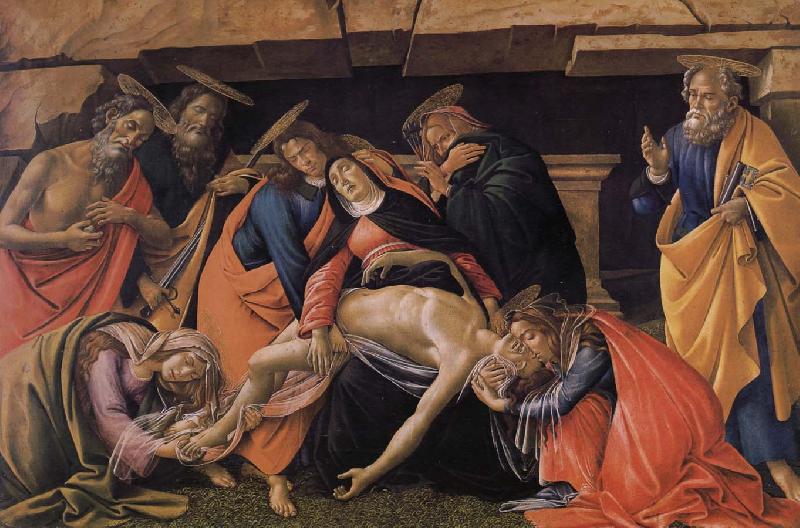 Sandro Botticelli Christ died